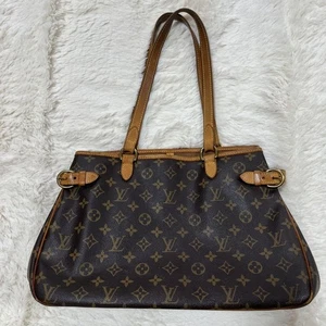 Borsa a tracolla Louis Vuitton Batignolles monogramma orizzontale marrone M51154 - Foto 1 di 24