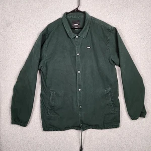 Chaqueta Vans para hombre 2XL Coach ropa de calle frontal a presión otoño 2021 VN0A5FPQPRM1 - Imagen 1 de 10