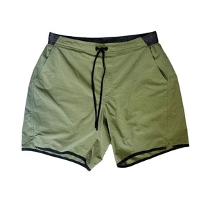 Chubbies Hybrid Chamäleon Shorts 7" sportliche integrierte Unterwäsche olivgrün L - Bild 1 von 10