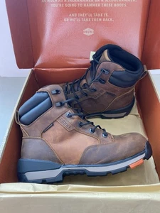 BRUNT Kasparian wasserdichte Arbeit Leder Stiefel 6 Zoll Größe 11,5 - Bild 1 von 7
