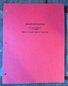 THE ADVENTURES OF FARTMAN Howard Stern UNPRODUCED SCREENPLAY Script 128 pages - Picture 1 of 5