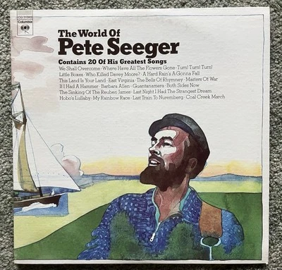 PETE SEEGER THE WORLD OF DOUBLE LP ON COLUMBIA RECORDS - Image 1 of 4