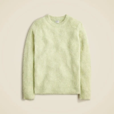 J.Crew Sweater Mens Alpaca-Blend Crewneck Heather Pistachio Green - NWT - Image 1 of 4