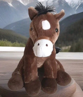 Dan Dee Collectors Choice Horse Pony Plush Brown Stuffed Animal Ships From USA  - Image 1 of 4