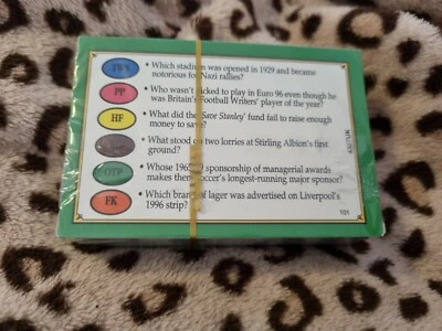 SALE!! * TRIVIAL PURSUIT * WORLD CUP EDITION * 100 CARDS * NEW & SEALED * SET B - Image 1 of 2