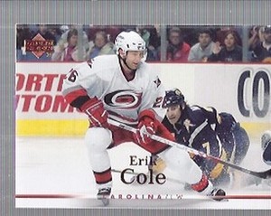 2007-08 Upper Deck Hockey #185 Erik Cole