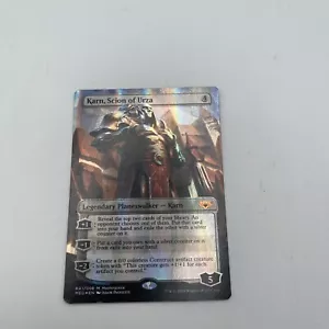 MTG Foil 1X Karn, Scion of Urza X1 Capolavoro - Mythic Edition Magic - NM - Foto 1 di 3