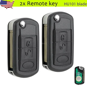 2 Remote Key Fob For Land Rover LR3 Range Rover Sport 2006 2007 2008 2009 2010 - Picture 1 of 6
