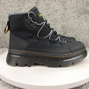 Dr. Martens Boury Boots Mens 8 Black Leather