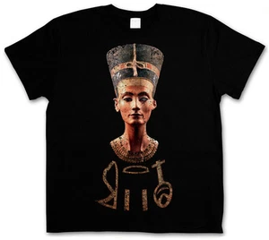 NEFERTITI VINTAGE T-SHIRT - Egytian Pharao Nofretete Echnaton Egypt Mummy Seth - Bild 1 von 1