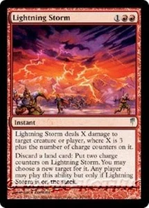 MTG - LIGHTNING STORM - Coldsnap (U) - Picture 1 of 1