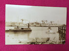 Vintage Rppc Photo Postcard Dolphin Ferry Boat Mare Island Navy Yard Vallejo Ca