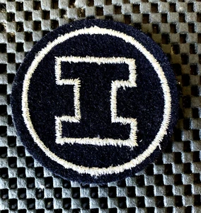 "I" BORDADO COSER SOLO PARCHE LETRA 2 3/4" NOS - Imagen 1 de 2