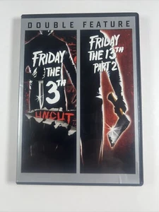 Friday the 13th Uncut / Friday the 13th Part II DVD 2 Disc Set Double Feature - Picture 1 of 6