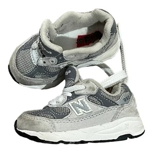 New Balance Kids 992 Sneaker Shoes Toddler size 4 Gray KJ992GRI - Picture 1 of 6