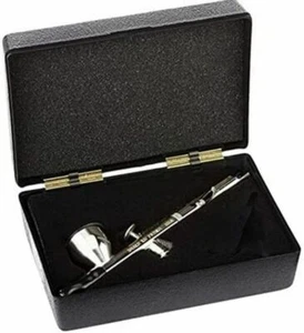 Dual Action Gravity Feed Airbrush Easy Maintenance Self Stainless Steel 2022 New - Picture 1 of 5