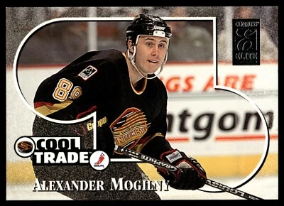 1995-96 Donruss Elite Cool Trade Insert #19 Alexander Mogilny Vancouver Canucks - Image 1 of 2