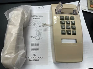 Cortelco 2554 - ASH 255444-VBA - 20md Wandtelefon - Bild 1 von 1