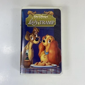Lady and the TRAMP VHS 1998 Walt Disney Masterpiece Collection - Picture 1 of 3