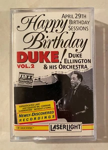 DUKE ELLINGTON Happy Birthday Vol. 2 Cat Anderson Paul Gonsalves CASSETTE tape - Picture 1 of 2