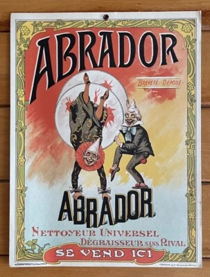 Carton Publicitaire/affiche Ancienne/clown/cirage/Polish - Photo 1/2