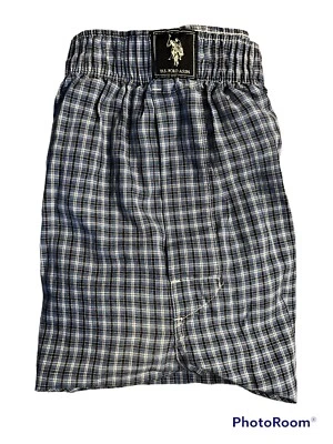 Новый без ценников винтажный U.S. POLO ASSN. мужские боксеры нижнее белье sz L хлопок/полиэстер смесь  - Изображение 1 из 4