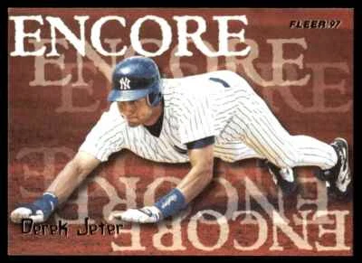 DEREK JETER 1997 FLEER ENCORE #703 - Image 1 of 2