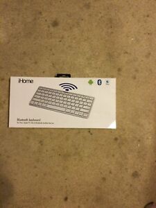iHome Bluetooth Wireless Keyboard IMAC-K111S iPad Apple TV Mac