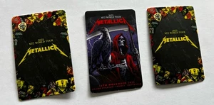 2025 Metallica 72 Seasons 1x Sydney Accor  Stadium Fan Card 2x  World Tour Used - Bild 1 von 13
