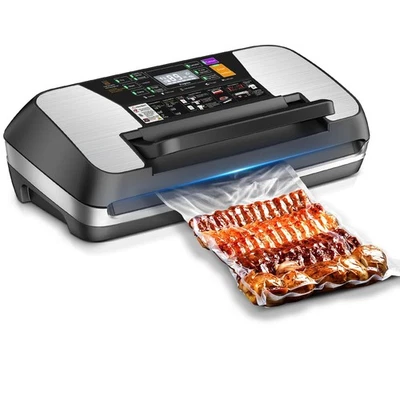 95KPA Commercial Vacuum Sealer Machine, Fully Automatic Food Sealer with Buil... - Image 1 of 4