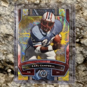 EARL CAMPBELL 2025 Topps Resurgence Football Yellow Wave Refractor #/225 Oilers - Picture 1 of 2