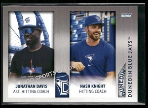 Dunedin Blue Jays Jonathan Davis Nash Knight Blue Jays HC Minor League 2025 - Imagen 1 de 2