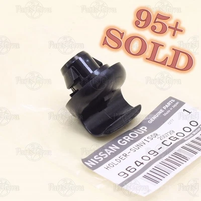 OEM ПОДЛИННЫЙ NISSAN 350Z JUKE INFINITI FX35 СОЛНЦЕЗАЩИТНЫЙ КОЗЫРЕК ФИКСАТОР ЗАЖИМ 96409-CG000 - Изображение 1 из 4