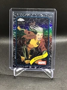 2025 Marvel Chrome Spider Web Refractor /399 #189 Rogue - Bild 1 von 2