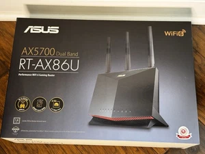 ASUS RT-AX86U AX5700 Dual Band Performance Wifi 6 Router gamingowy AiMesh 2,5Gb WAN - Zdjęcie 1 z 6