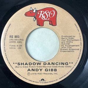 Andy Gibb - Shadow Dancing 7" Vinyl Single EX CONDITION Canada Import - Bild 1 von 2
