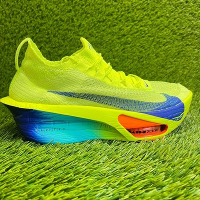 Nike Air Zoom Alphafly NEXT% 3 Womens Size 8.5 Green Blue Running Shoes Sneakers - Image 1 of 4