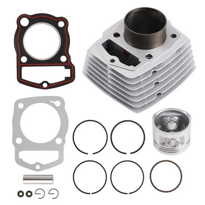 Complete Cylinder Engine Rebuild Kit for Honda CB125S XL125 1976-1985 56.5mm - Image 1 of 4