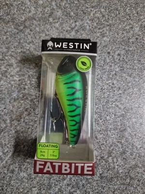 Westin Fat Bite Floating - Wobbler, Crankbait. Firetiger  - Bild 1 von 2