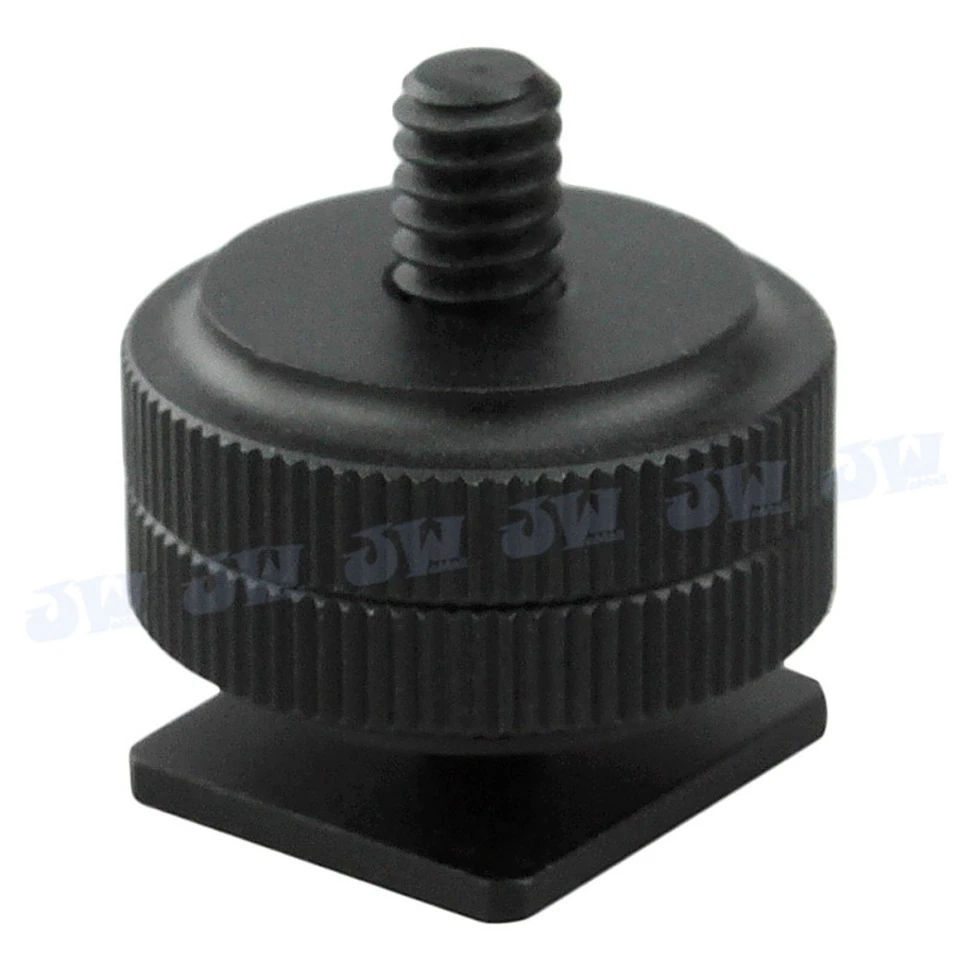 JJC Hot Shoe Mount to 1/4" Shoe Adapter for Zoom H4n H2n Q2HD Q3HD replace HS-1 - Image 1 of 4
