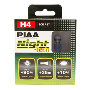 PIAA Night Tech (H3) Headlamp Bulbs (Pair) -Road Legal ECE Approved / HID Look - Picture 1 of 2