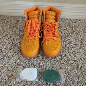Size 7.5 Men Air Jordan 1 Retro OG G8RD High Orange Peel Gatorade DS NEW NO Tags - Picture 1 of 8