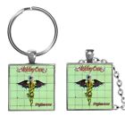 Motley Crue Dr. Feelgood Album Cover Image Keychain or Necklace Jewelry