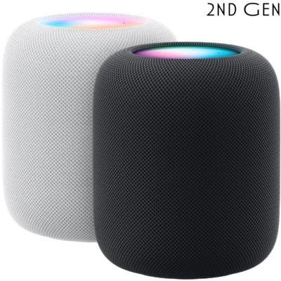 New Apple - HomePod (2nd Gen) Smart Speaker with Siri, Thread, Matter - Image 1 of 2