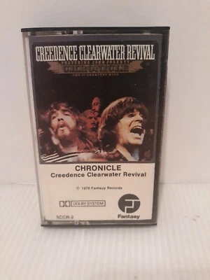 Creedence Clearwater Revival "Chronicle" Cassette.  Rare Paper Label - Image 1 of 4