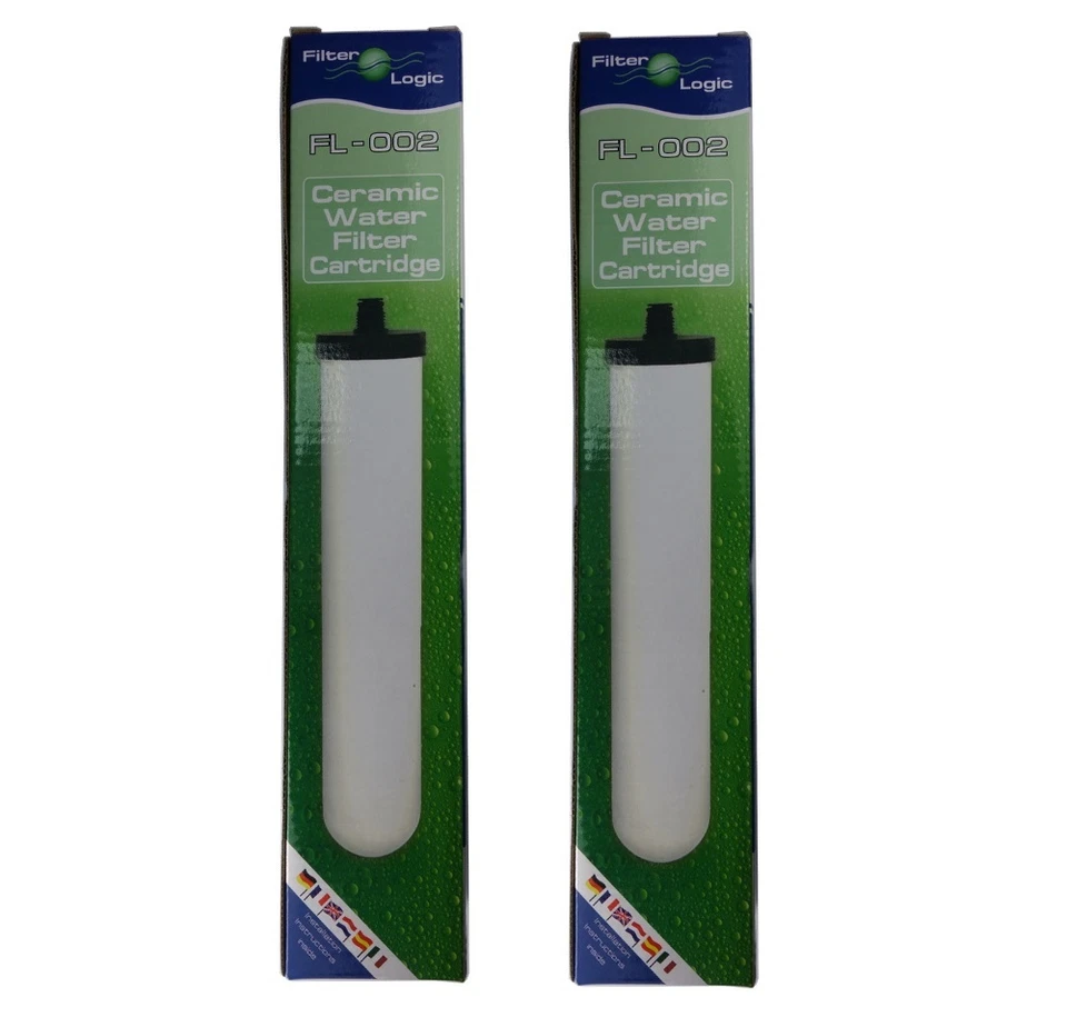 2 x FilterLogic FL-002 Multi-Stage Ceramic Water Filter for Carron Phoenix - Image 1 of 2