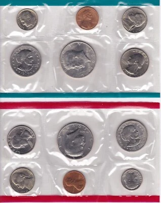 KAPPYSCOINS 1979 U S. Mint Uncirculated P & D sets - Image 1 of 2