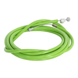 Cable de freno de bicicleta VERDE CLARO 70"/75" de largo con revestimiento Cruiser BMX MTB bicicletas de carretera - Imagen 1 de 1