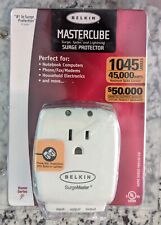 Belkin F9H120CW Travel Surge Protector Mastercube New in Package