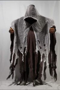 Halloween Cloak Cosplay Zombie Ragged Skeletons Costumes Scary Ghosts Robe Gown